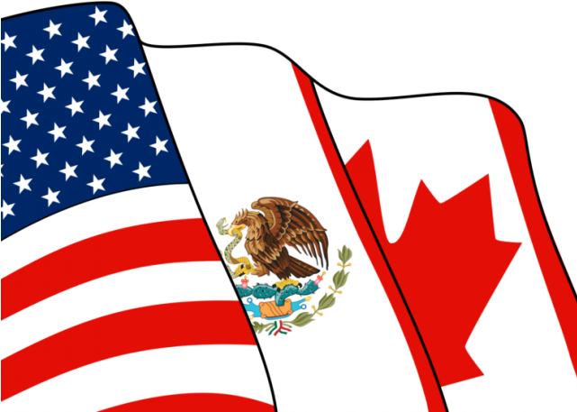 Serbia Flag Clipart Veterans Day - United States Mexico Canada (640x480)