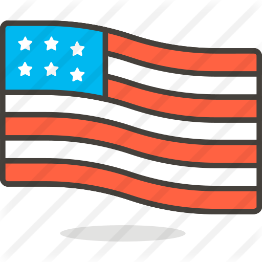United States Of America Free Icon - Flag Of The United States (512x512)