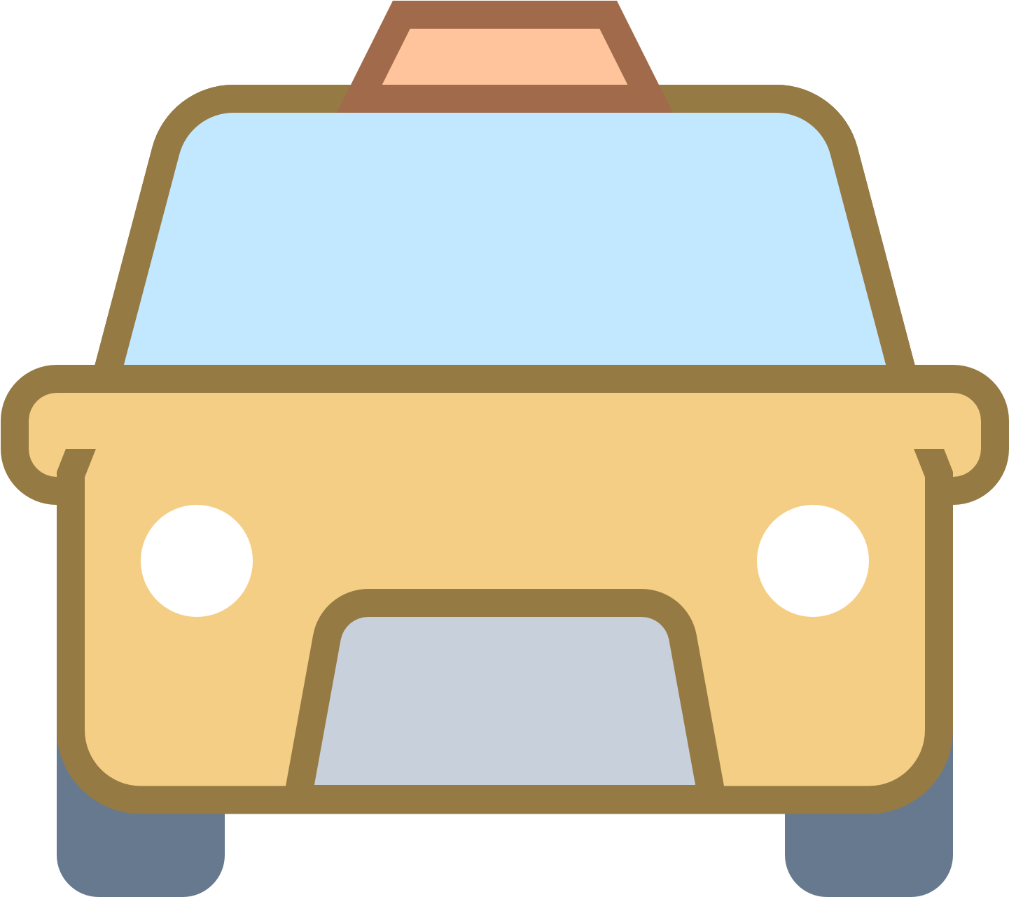 Taxi Clipart Yellow Truck - Car (1600x1600)