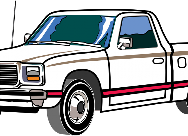 Vehicle Clipart Pickup Truck - Pickup Truck (640x480)