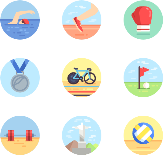 529 X 505 1 - Flat Icon Sports Png (529x505)
