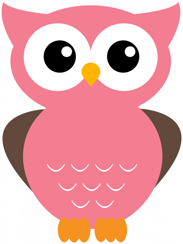 Pictures Of Owls To Print - Cute Owl Cartoon Png (770x1024)