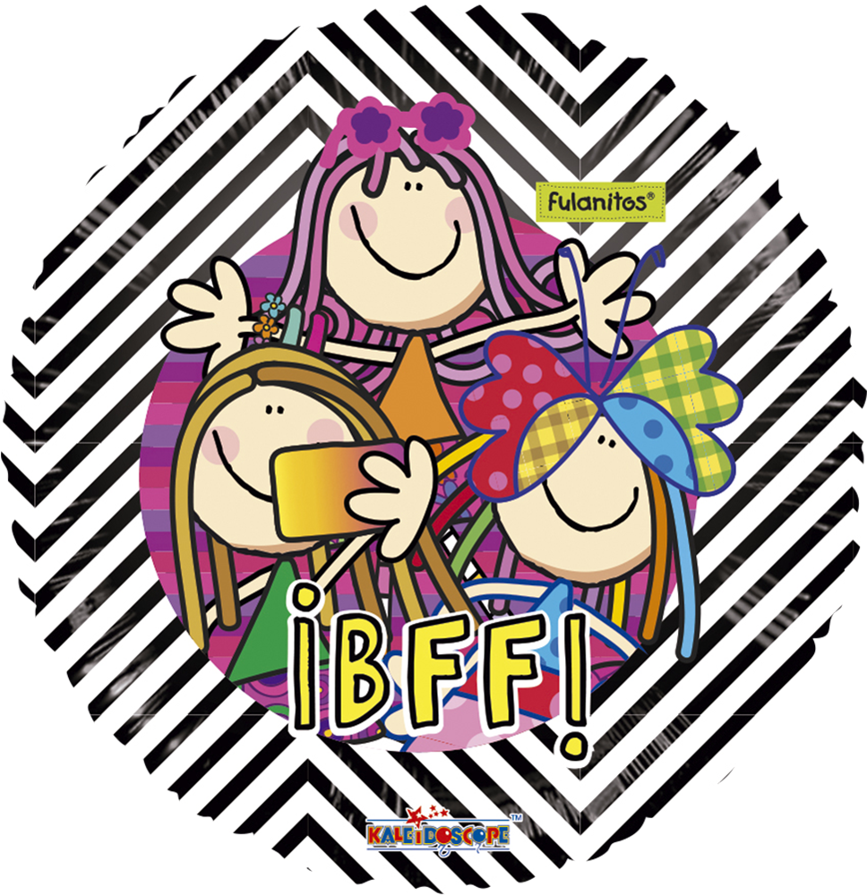 Fulanitos Bff - Tutu Cute Baby Shower Label (1000x1000)