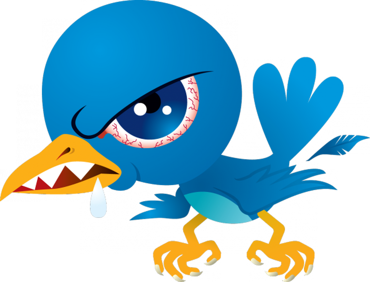 El Enciscado - Angry Twitter Bird (750x571)
