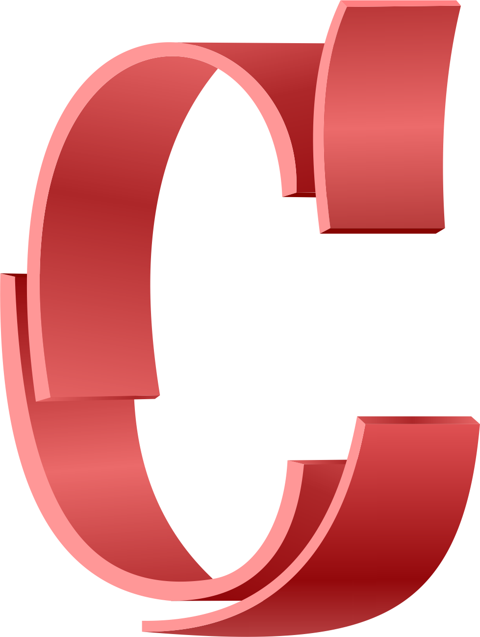 Mtc Tutorials Letters Logo Design Tutorial In Corel - Letter C Logo Png (979x1299)