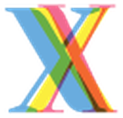 Four-color Alphabet Letters - Graphics (424x399)