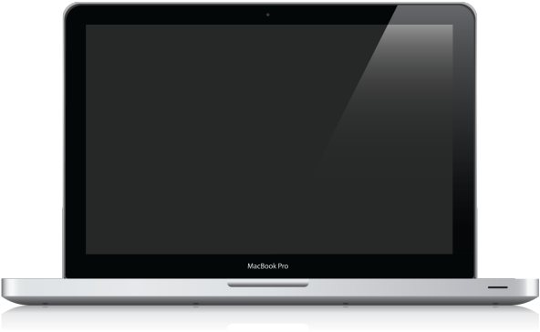 Macbook Clipart Macintosh - Macbook Pro Front Png (640x480)