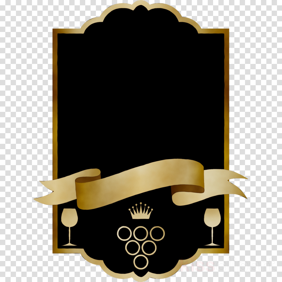 Black Ribbon Clipart Black Ribbon Clip Art - Frame Image Transparent Background (900x900)