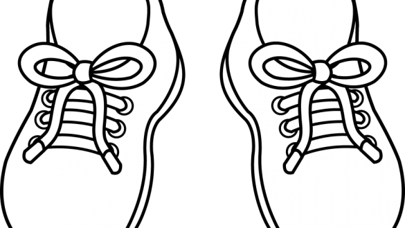 Vibrant Inspiration Printable Pictures Of Shoes Ballet - Imagenes Para Colorear De Zapatos (585x329)