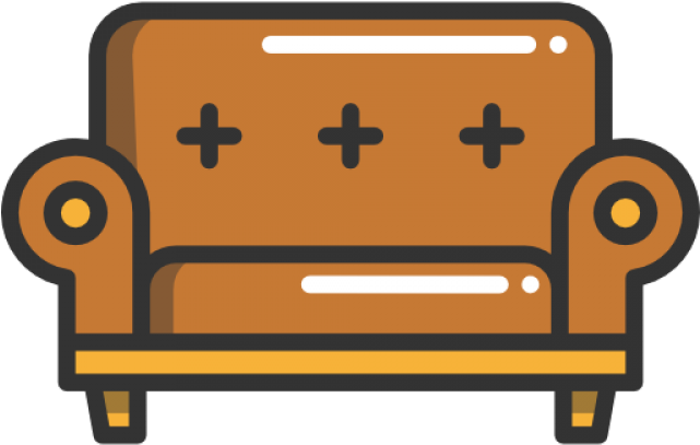 Sofa Clipart Safa - Sofa Icon Svg (640x480)