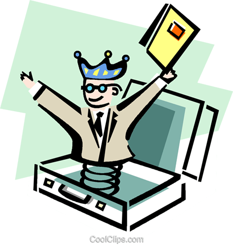 Jack In The Box Royalty Free Vector Clip Art Illustration - Jack In The Box Royalty Free Vector Clip Art Illustration (453x480)