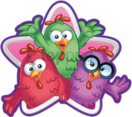Free Png Download Lottie Dottie Chicken Characters - Personajes De La Gallina Pintadita Png (850x485)