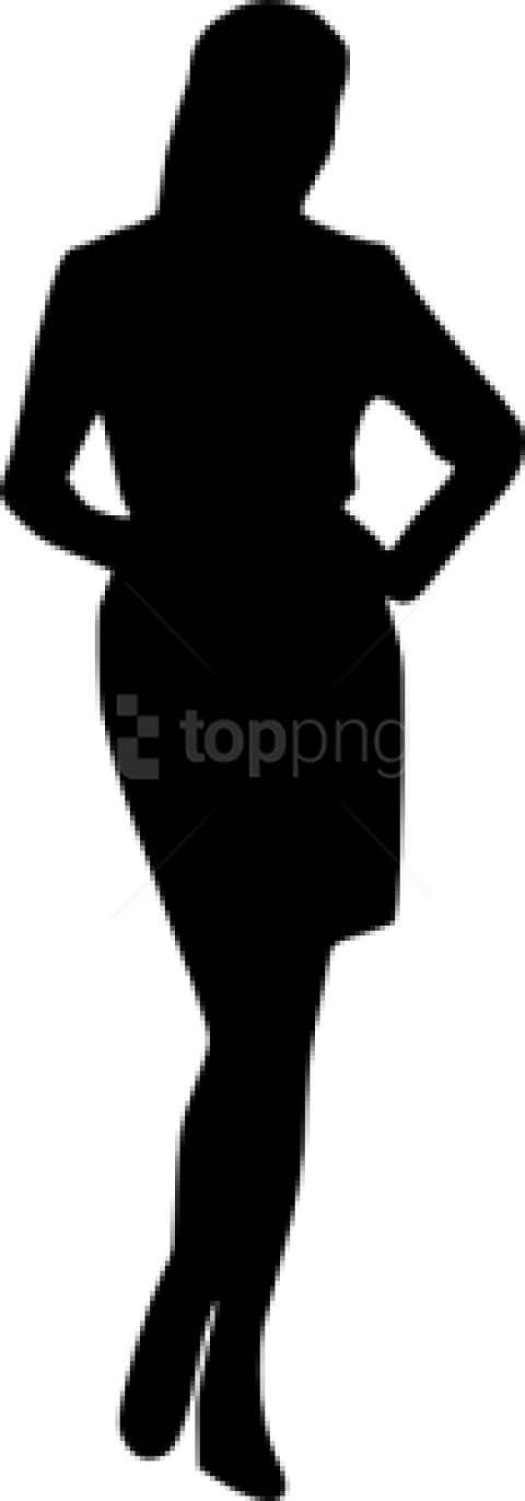 Free Png Woman Silhouette Png - Woman Silhouette Vector Png (480x1372)