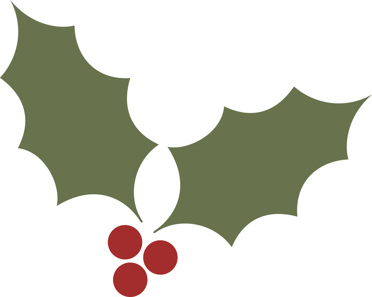 Holly Berries Png - Holly Berries (1280x1022)