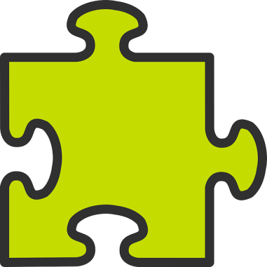 How Will You Stay Involved And Connected Puzzle Pieces, - Jigsaw Puzzle Piece Png (381x381)