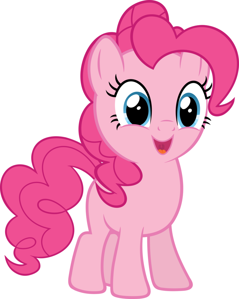 Artist Slb Flank Cute Diapinkes Excited - Pinkie Pie Vector Gif (821x1024)