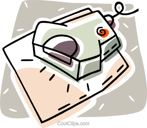 Hand Scanner Royalty Free Vector Clip Art Illustration - Hand Scanner Royalty Free Vector Clip Art Illustration (480x417)