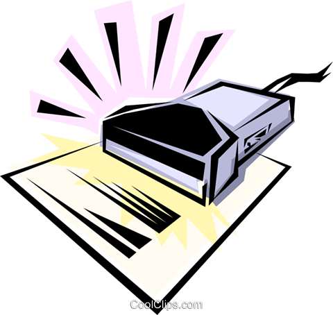 Scanner Royalty Free Vector Clip Art Illustration - Scanner Royalty Free Vector Clip Art Illustration (480x454)