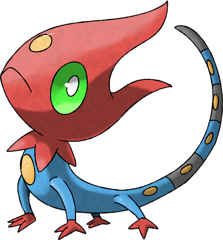 039 Flizard By Marix20 On Deviantart The Gecko Pokemon - Lizard Fan Made Pokemon (743x800)