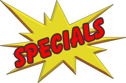 This Just In We Have Amazing Specials Going On All - Emblem (442x291)