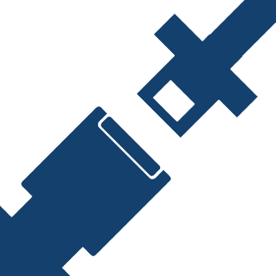 Between A "shunt" And A Crash Resulting In Serious - Not Wearing Seat Belt Icon (400x400)