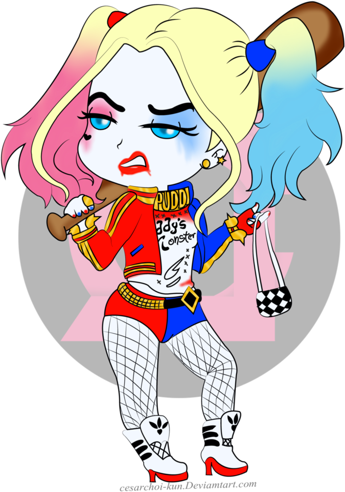 Cute Baby Harley Quinn (767x1040)