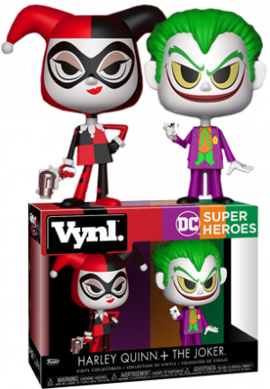 Harley Quinn And The Joker Vynl - Joker And Harley Funko Pop (300x432)
