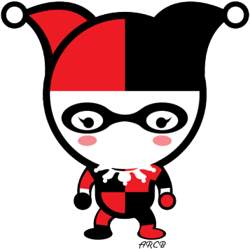 My Cute Lil' Harley - Cartoon (400x518)