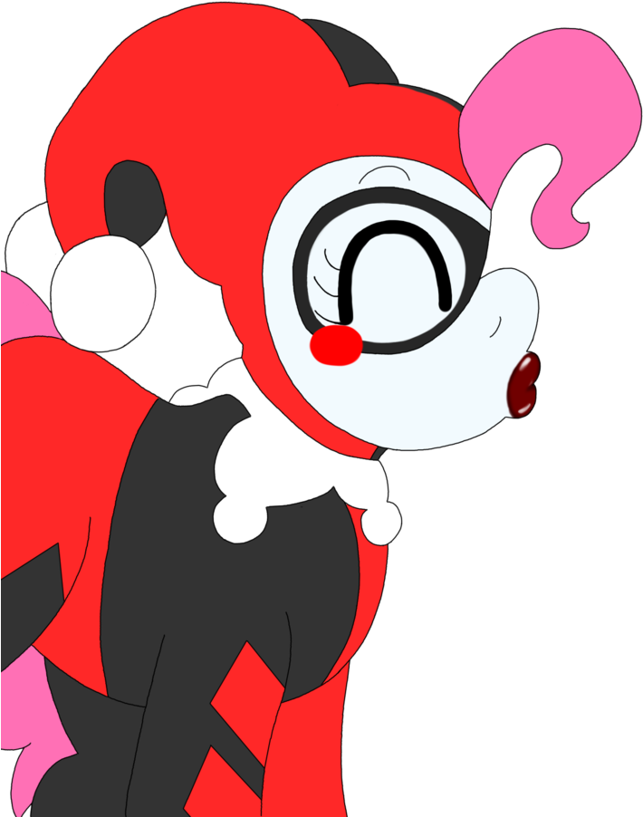 Blackbewhite2k7, Crossover, Edit, Harley Quinn, Kissing, - Cartoon (1137x1024)