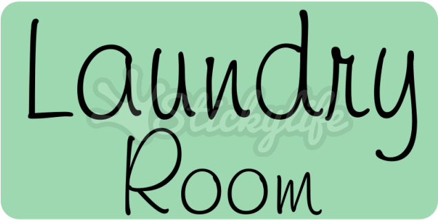 Laundry Room Aluminum Sign - Baby Shower De Kendra (940x587)
