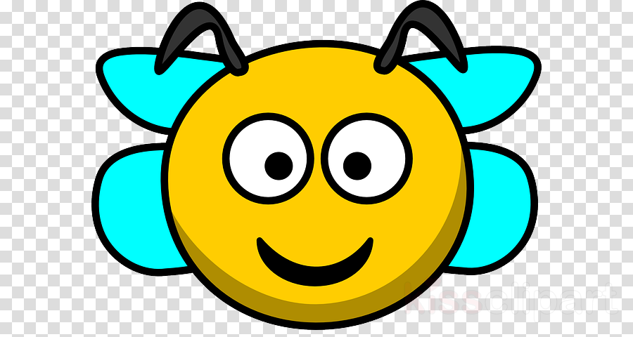 Honey Bee Face Clipart (900x480)