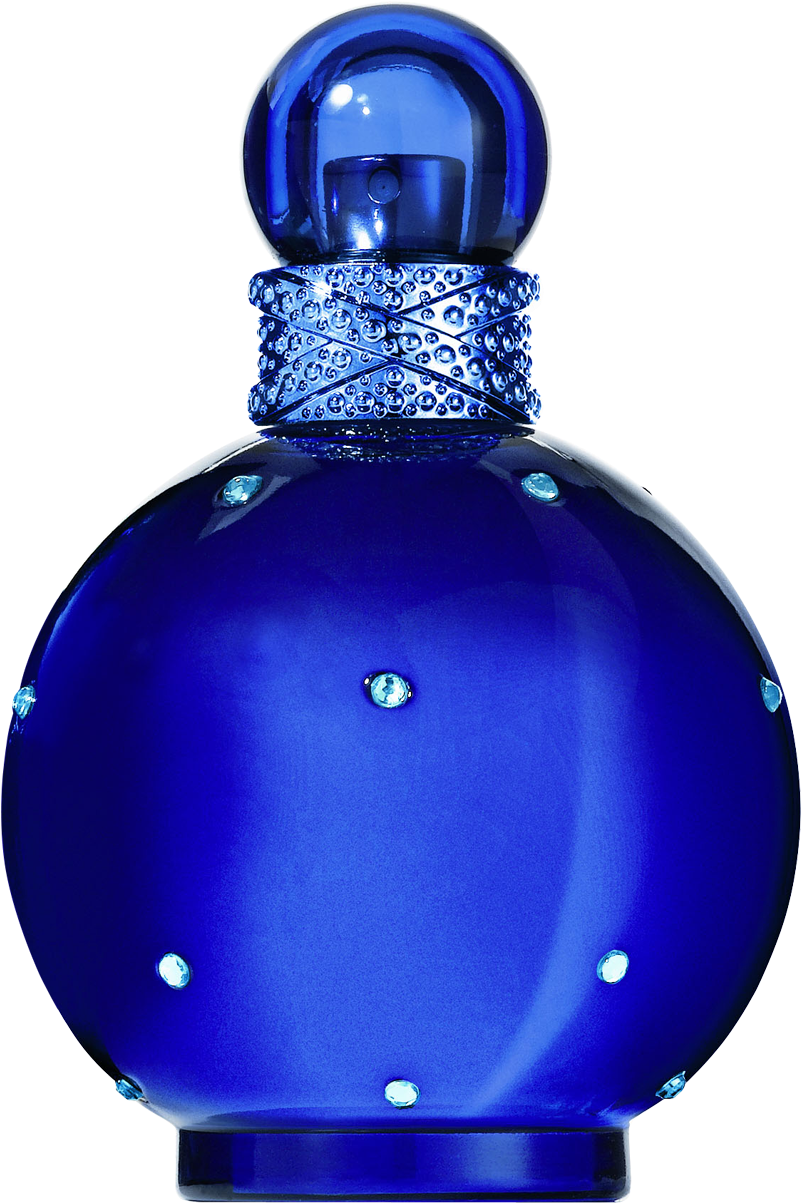 Perfume Clipart Transparent - Britney Spears Midnight Fantasy (1299x1299)