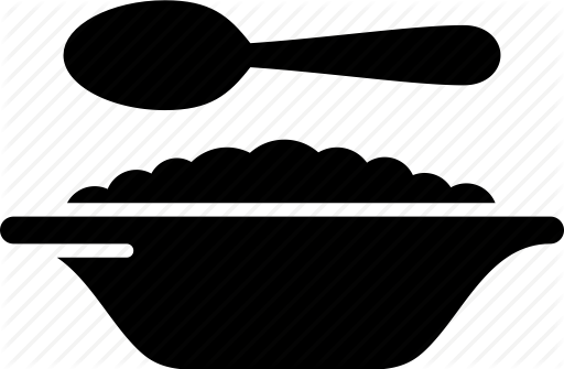 Oatmeal Icon Clipart Breakfast Cereal Porridge - Cereal Bowl Icon (512x335)