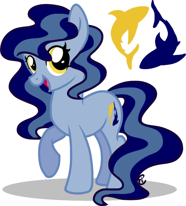 Shark Tooth By Equinepalette - Cartoon (625x691)
