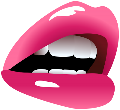 Whale Open Mouth Clipart Clipground - Mouth Side View Png (400x366)