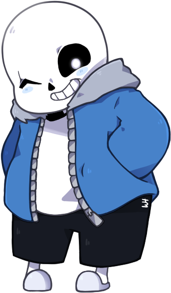 Charre Clipart One - Chibi Sans Png (535x656)