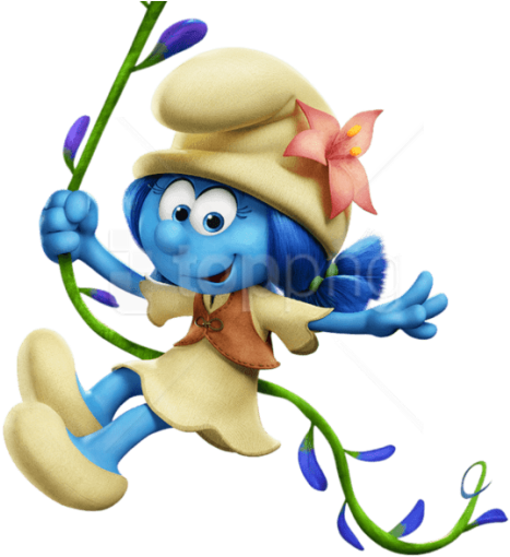 Free Png Download Lily Smurfs The Lost Village Clipart - Smurfs The Lost Village Smurfs Lily (480x521)