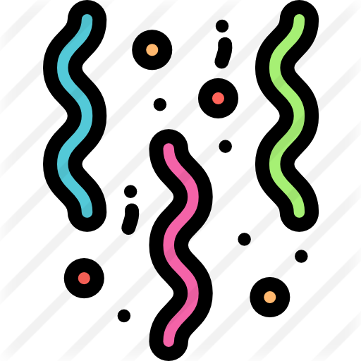 Confetti Free Icon - Confetti Free Icon (512x512)