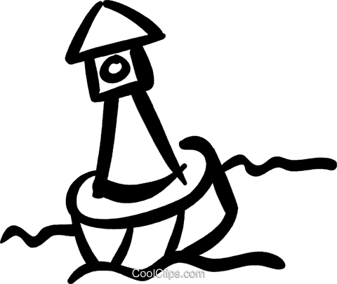 Buoy Royalty Free Vector Clip Art Illustration - Buoy Royalty Free Vector Clip Art Illustration (480x405)