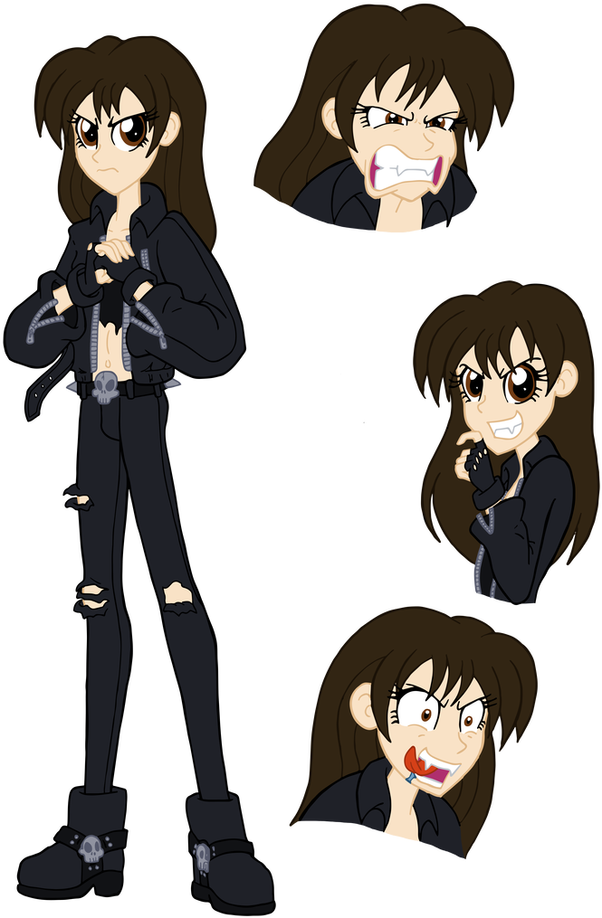 Punk Savage By Edcom02 - Cartoon (747x1069)