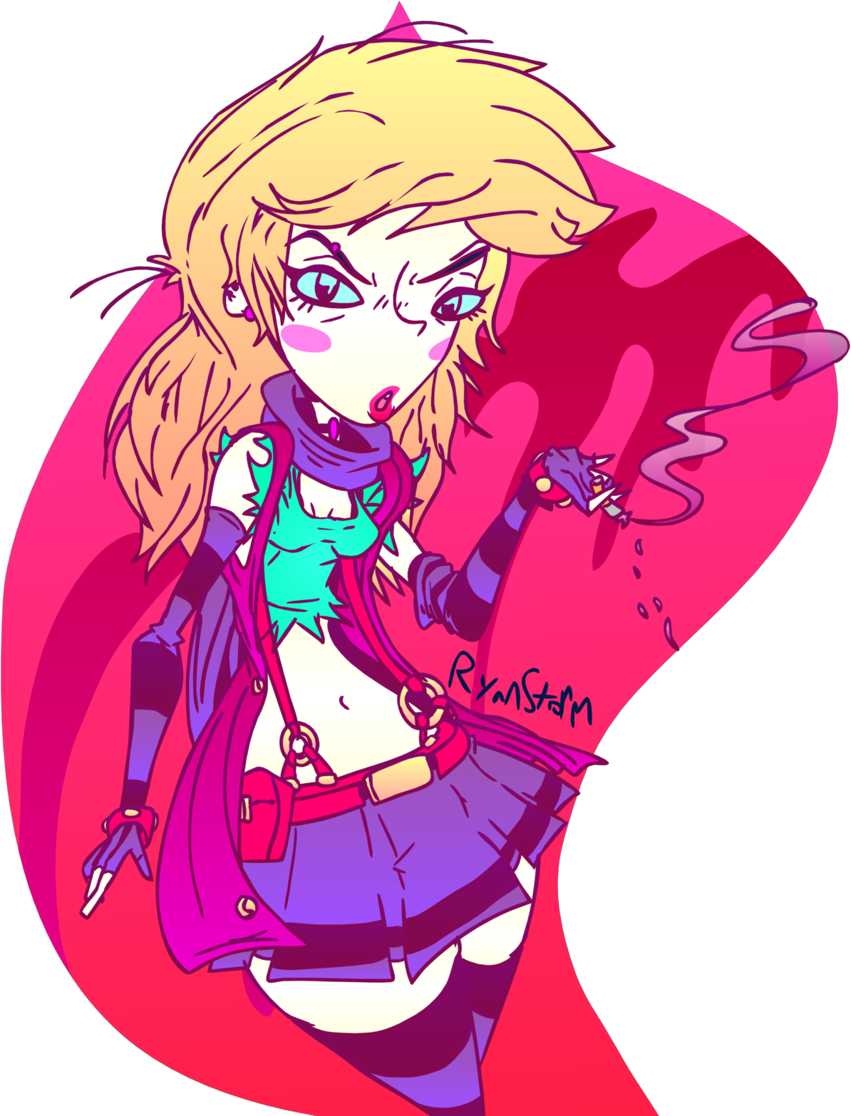 Png Free Chick By Ryanstorm On Newgrounds Author Comments - Cartoon (1194x1566)