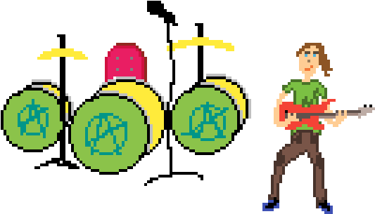 Punk Rock - Illustration (1000x1000)