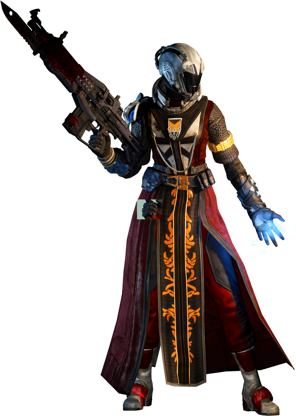 1280 X 1755 4 - Destiny Warlock Render (1280x1755)