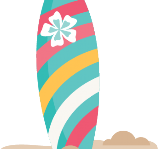 Clip Art Surf Board (640x480)