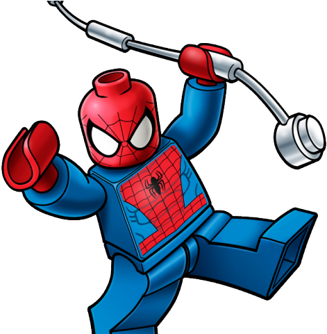 Deadpool Clipart Lego Spiderman - Spiderman Lego Clipart (640x480)