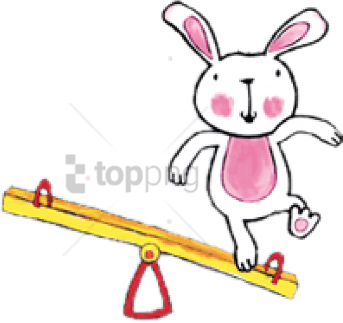 Free Png Download Poppy Cat Alma On Seesaw Clipart - Cartoon (850x722)
