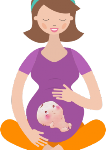 Mommy Clipart Pregnant Mom - Pregnancy (640x480)