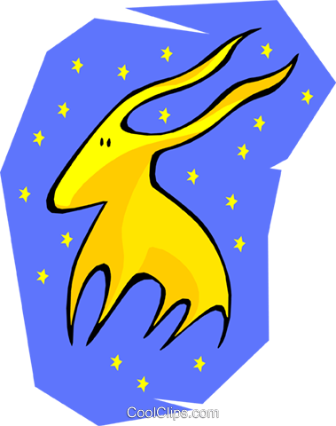 Taurus The Bull Royalty Free Vector Clip Art Illustration - Taurus The Bull Royalty Free Vector Clip Art Illustration (379x480)