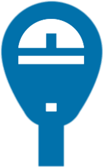 Download Blue Parking Meter Illustration Transparent - Sign (400x400)