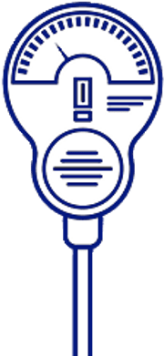 Parking Meter Blue Illustration - Microphone (400x400)
